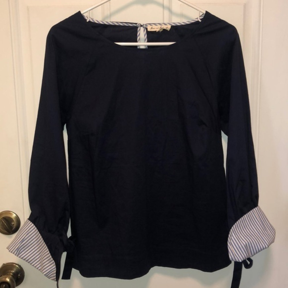Jane‎ and Drlancey Blue Blouse XS